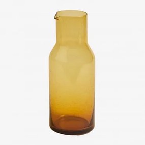 Jarra De Vidro Gulix 1,5 L Ocre Amarelo - Sklum