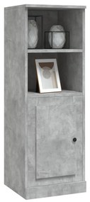 Aparador alto 36x35,5x103,5 cm derivados madeira cinza cimento