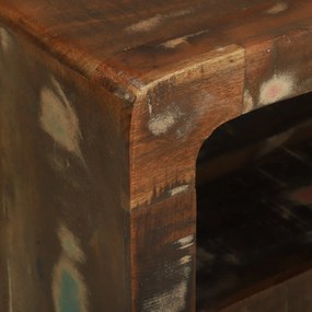 Armário para TV 80x32x36 cm de Madeira Recuperada