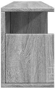Armário de parede 80x20x30 cm deriv. madeira cinzento sonoma