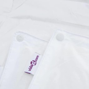 Colchas &amp; Duvets Branco 200 x 200 cm Penugem
