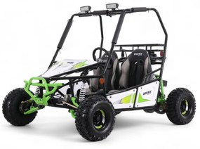 Buggy gasolina para crianças 125cc Roan Triton 2 Lugares R7 Verde