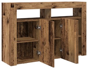 Buffet Madeira velha Madeira engenheirada 116 x 30 x 75 cm Buffet
