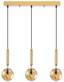 Chandelier King – Dourado Brilhante – 62 x 15 x 134 cm