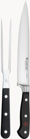 Facas e garfos para carne em aço inoxidável Classic, conjunto de 2