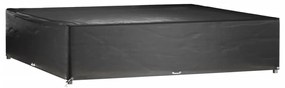Capas móveis de jardim 2 pcs 16 ilhós 240x240x55 cm retangular