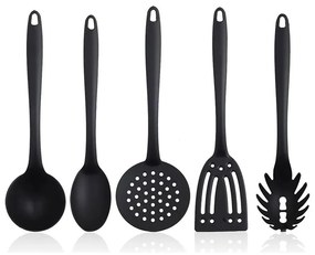 Conjunto de Utensílios para Cozinha Metaltex Dyna 5 Peças Nylon