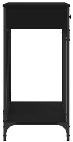 Mesa consola 100x39x78,5 cm derivados de madeira preto