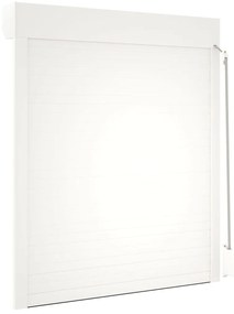 Persiana de enrolar em alumínio 100x120 cm branco