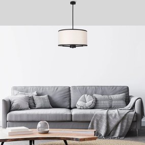 Chandelier Way – Preto e Branco – 50 x 50 x 84 cm
