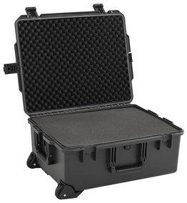 Mala de viagem portátil 62,5x50x28,5 cm PP preto