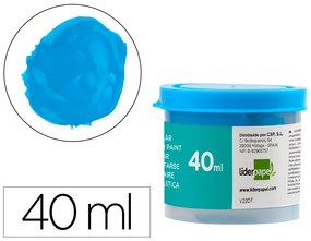 Guache Escolar 40 Ml Azul