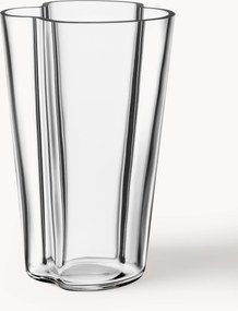 Jarra de vidro artesanal Alvar Aalto, Alt 22 cm