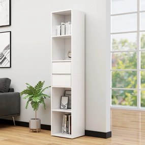 vidaXL Estante 36x30x171 cm derivados de madeira branco