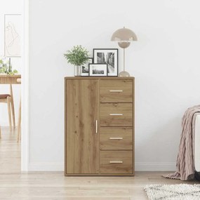 Sideboard vidaXL Artisan Carvalho 60x31x84 cm Madeira de engenharia