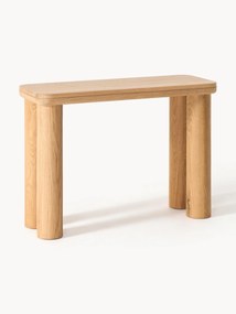 Oak Wood Console Table Kalia