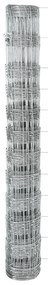 Postes de Cerca vidaXL 22 pcs U-Channel 120 cm Aço Galvanizado, Cerca