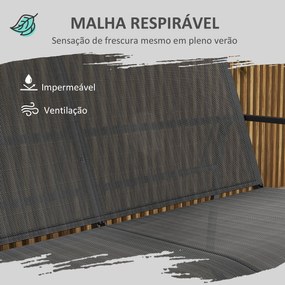 Conjunto de Móveis de Jardim Conjunto de 4 Peças Móveis de Varanda com