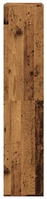 Estante 100x33x155,5 cm derivados de madeira madeira velha