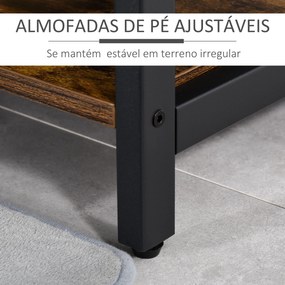 Cabide Letit com Sapateira e Banco - Design Rústico