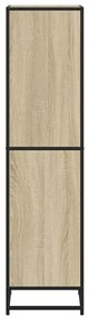 Estante 40x35x139 cm contraplacado cor carvalho sonoma