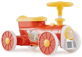 Brinquedo de passeio licenciado Mercedes-Benz com volante e espaço de armazenamento, carro de passeio rosa