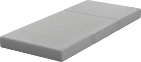 HOMCOM Colchão dobrável 200 x 90 cm, 15 cm colchão dobrável portátil de chão com capa lavável, certificado Oeko-Tex | Aosom Portugal