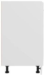 Armário inferior “Lyon” 60x46x81,5cm derivados madeira branco