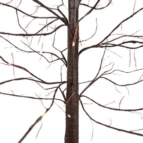 Candeeiro de pé de Natal Árvore castanho 180cm incl. LED com temporizador IP44 - Ki