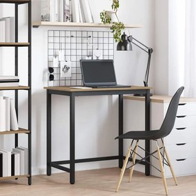 vidaXL mesa Carvalho Artesanal 100 x 50 x 76,5 cm