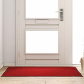 Capacho Retangular vidaXL Vermelho 90x150 cm