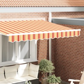 vidaXL Valance de Toldo para Estrutura de 2,5 m Multicolorido 2,3x0,2 m