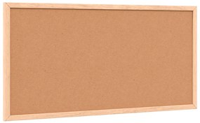 Quadro branco magnético c/ estrutura em madeira de pinho maciço