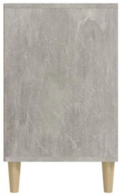 Sapateira 102x36x60 cm derivados de madeira cinzento cimento