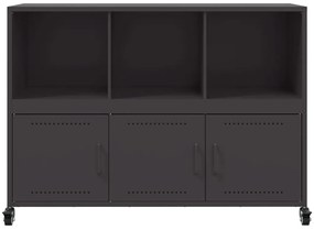Aparador 100,5x39x72 cm aço preto