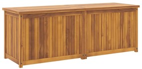 Caixa para jardim 150x50x55 cm madeira de teca maciça