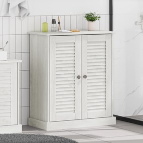 vidaXL Armário de Banheiro com armazenamento Branco 68 x 34 x 80 cm