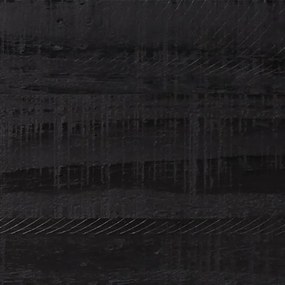 Aparador 110x35x70 cm pinho maciço preto