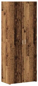 Armário de Armazenamento vidaXL Madeira Antiga 70x42.5x225 cm Madeira