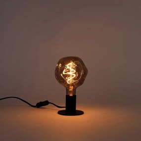 Lâmpada LED regulável E27 G125 bronze 4W 120 lm 1800K
