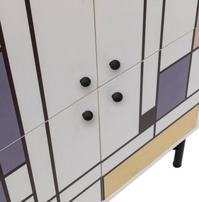 Armário Multiuso Multilux – Branco – 95x111x36 cm