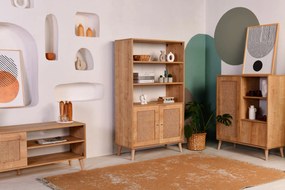 Estante Hazeran – Carvalho – 40x90x110 cm