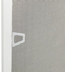 Tela anti-insetos para janelas 100x120 cm branco