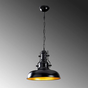 Chandelier Berceste – Preto – 32 x 32 cm