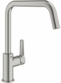 Torneira Monocomando Grohe Metal Aço inoxidável