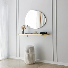 Espelho Gusto – Dourado – 75 cm x 55 cm