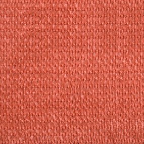 Para-sol estilo vela 160 g/m² 3x3x4,2 m PEAD terracota
