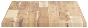 Prateleira flutuante 4pcs 100x40x2cm acácia maciça não tratada