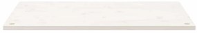 Tampo de secretária 100x60x2,5 cm pinho maciço branco