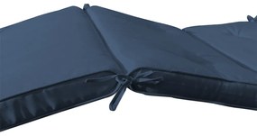 Almofada para espreguiçadeira (NÃO INCLUÍDA) 196 x 55 x 5 cm Azul